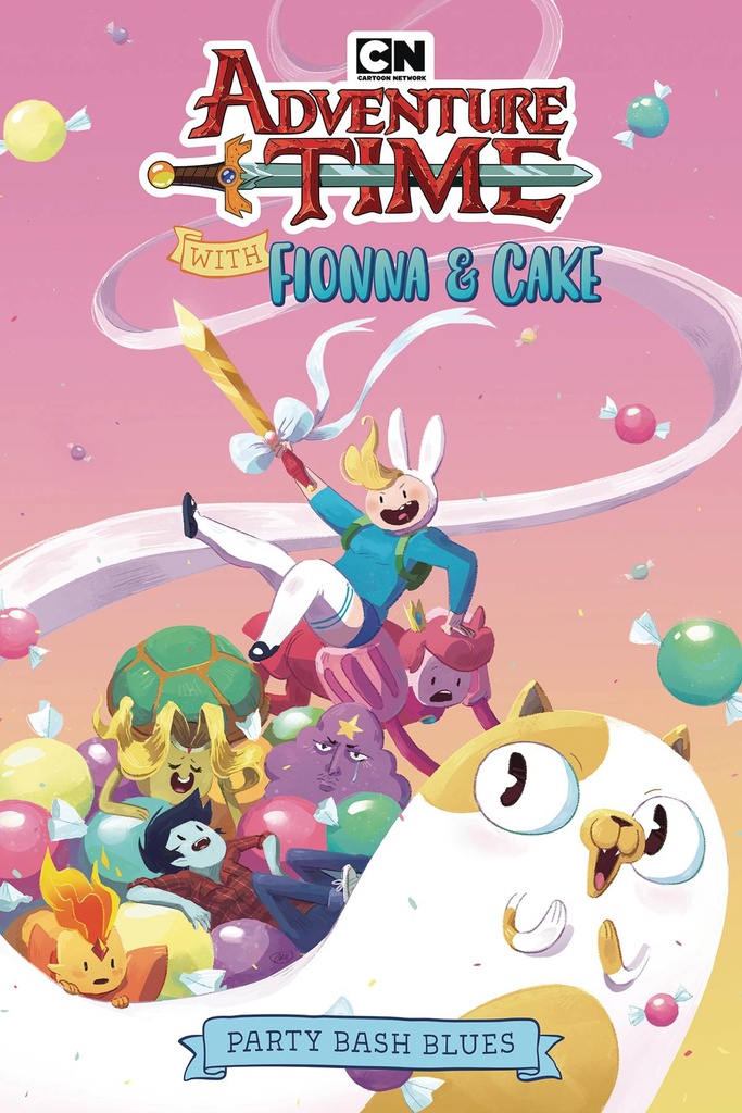 ADVENTURE TIME FIONNA CAKE ORIGINAL BASH BLUES
