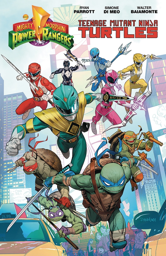 POWER RANGERS TEENAGE MUTANT NINJA TURTLES
