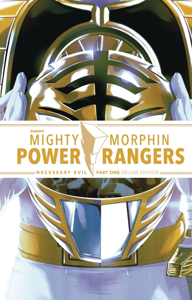 MIGHTY MORPHIN POWER RANGERS NECESSARY EVIL DLX ED HC 01