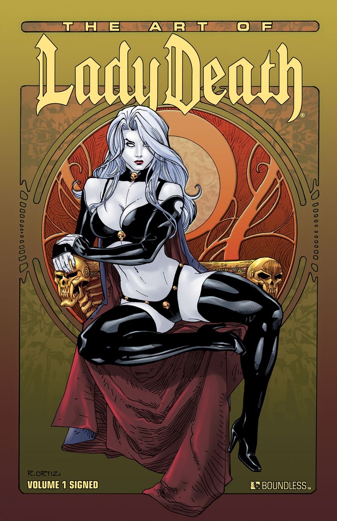 ART OF LADY DEATH SGN 01 HC
