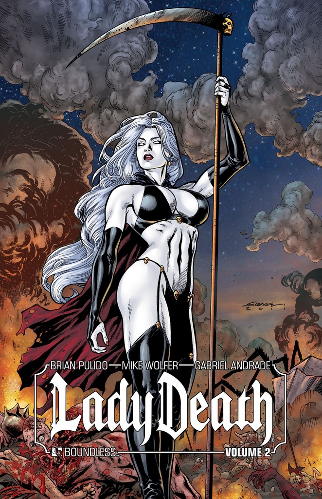 LADY DEATH HC 02 SIGNED ED