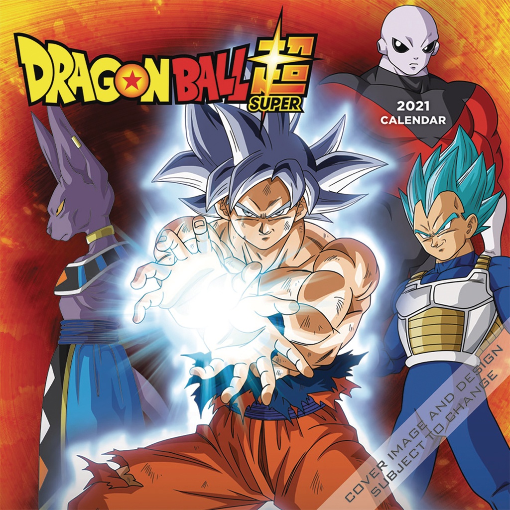 DRAGONBALL SUPER 2021 WALL CALENDAR