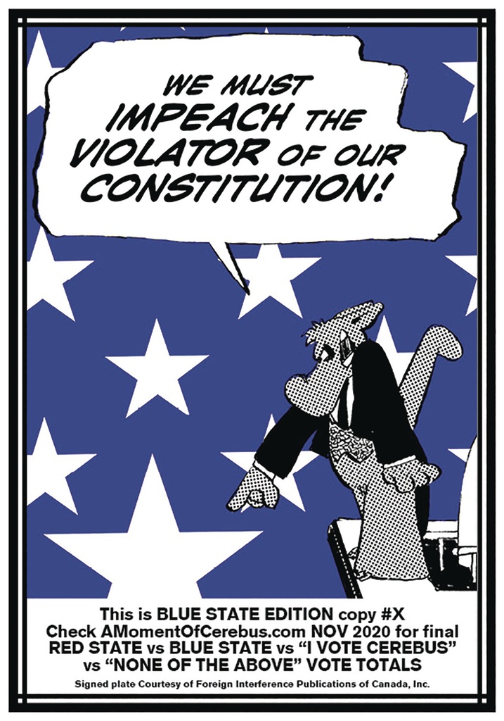 CEREBUS 02 HIGH SOCIETY REMASTERED BLUE STATE BOOK PL