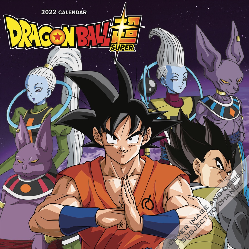 DRAGONBALL SUPER 2022 WALL CALENDAR