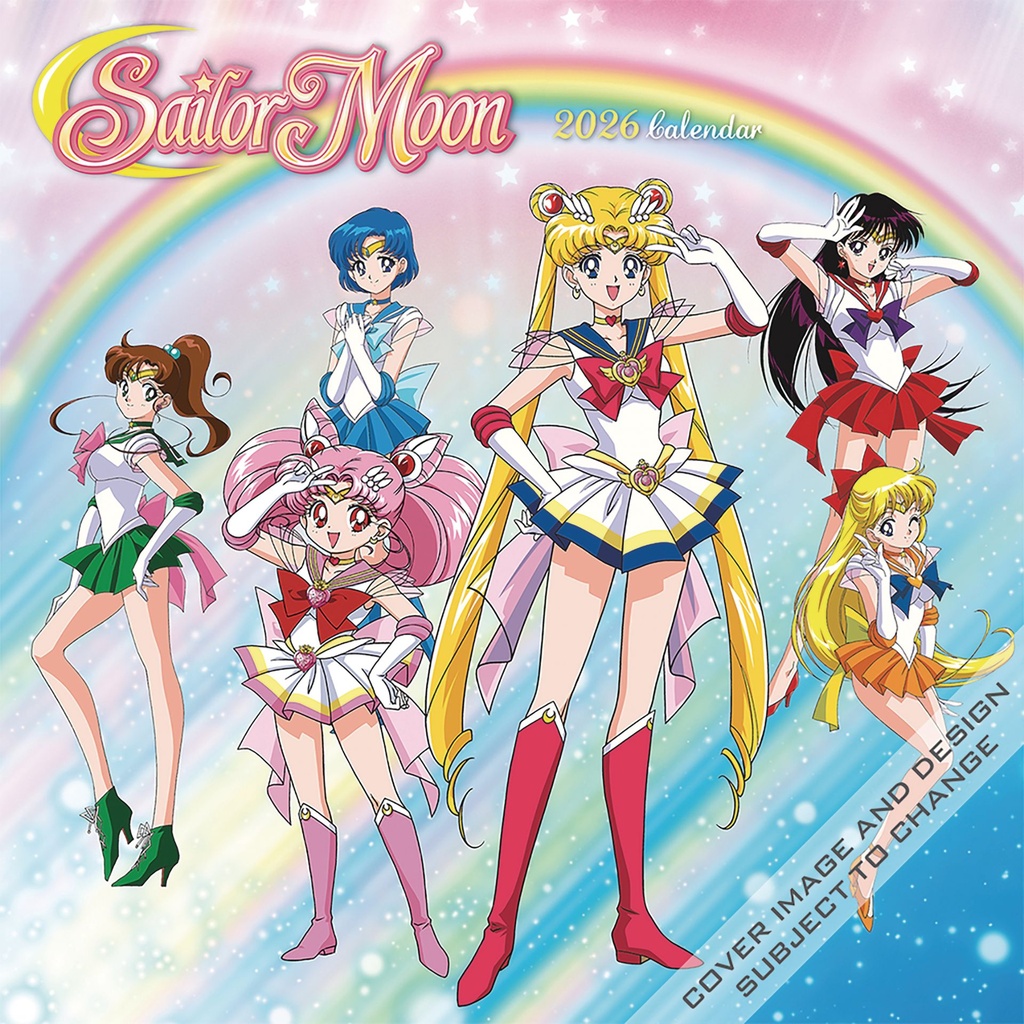 SAILOR MOON 2026 WALL CALENDAR