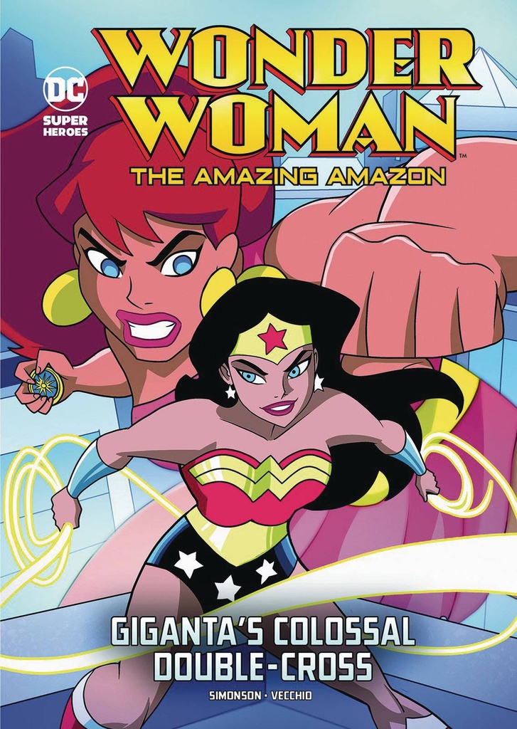 DC HEROES WONDER WOMAN YR GIGANTAS COLOSSAL DOUBLE CROSS