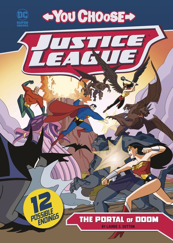JUSTICE LEAGUE YOU CHOOSE YR PORTAL OF DOOM