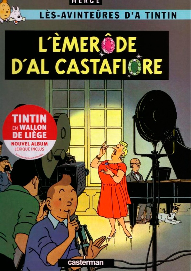 Kuifje Dialect De Juwelen Van Bianca Castafiore (Luik)