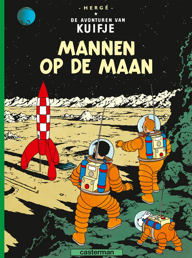 Kuifje SC 17 Mannen Op De Maan