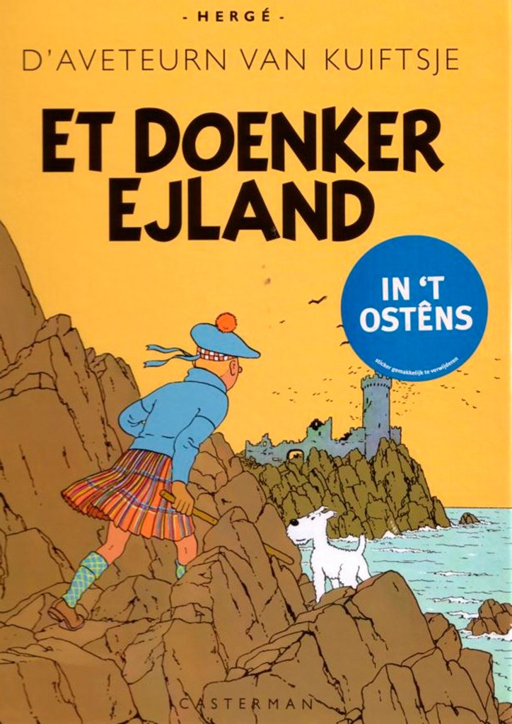 Kuifje Dialect Et Doenker Ejland (Oostends)