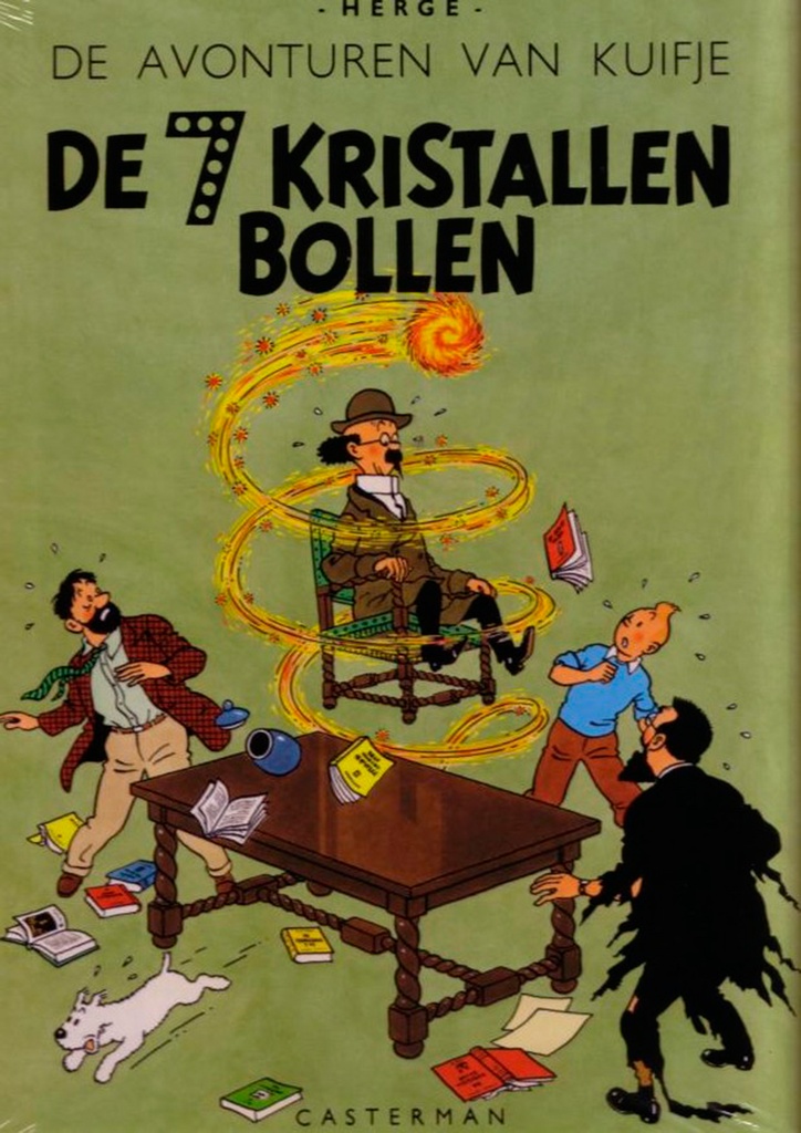 Kuifje Facsimile Kleur Kuifje En De 7 Kristallen Bollen