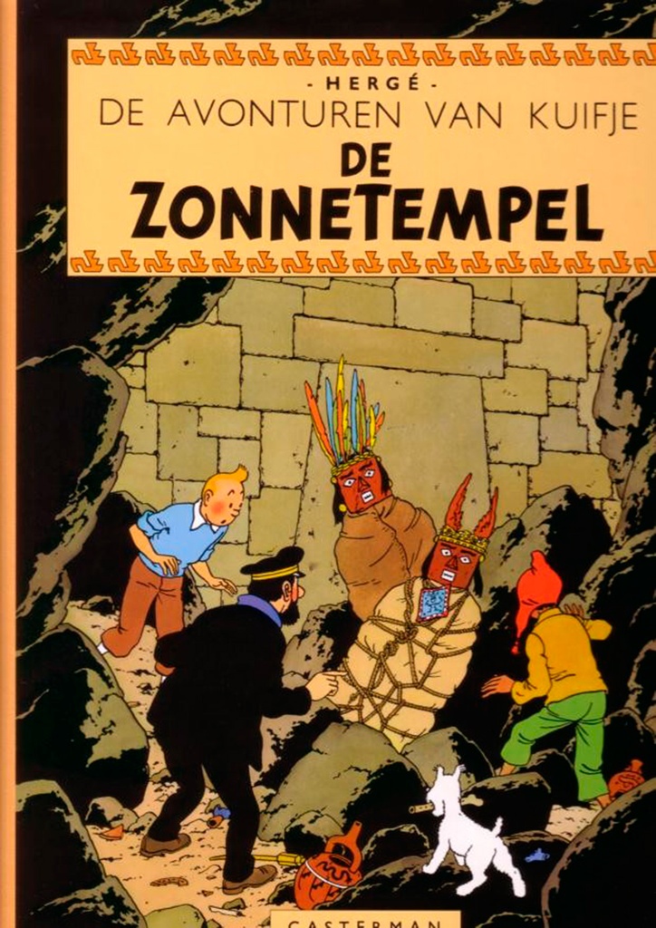 Kuifje Facsimile Kleur De Zonnetempel