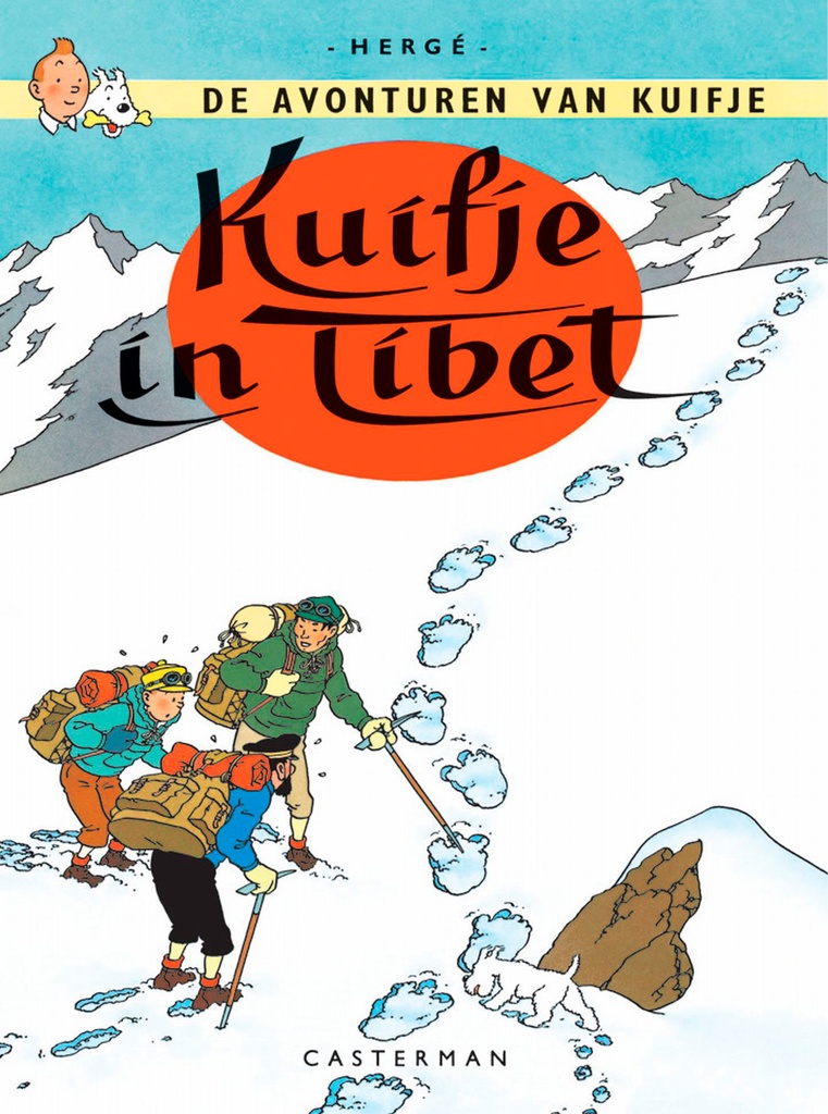 Kuifje Facsimile Kleur Kuifje In Tibet