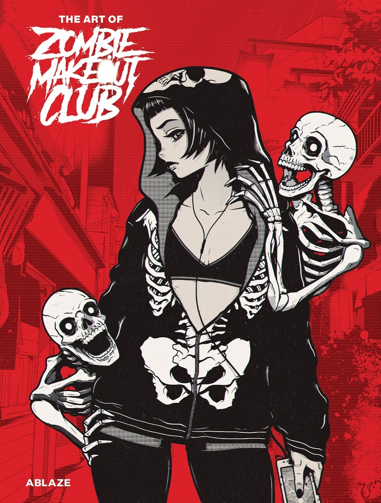 ART OF ZOMBIE MAKEOUT CLUB HC