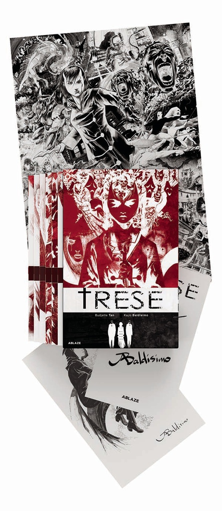 TRESE BOX SET 01- 06 SIGNED & SKETCH