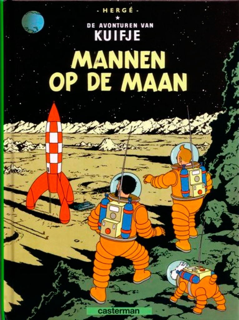Kuifje Miniformaat Mannen Op De Maan