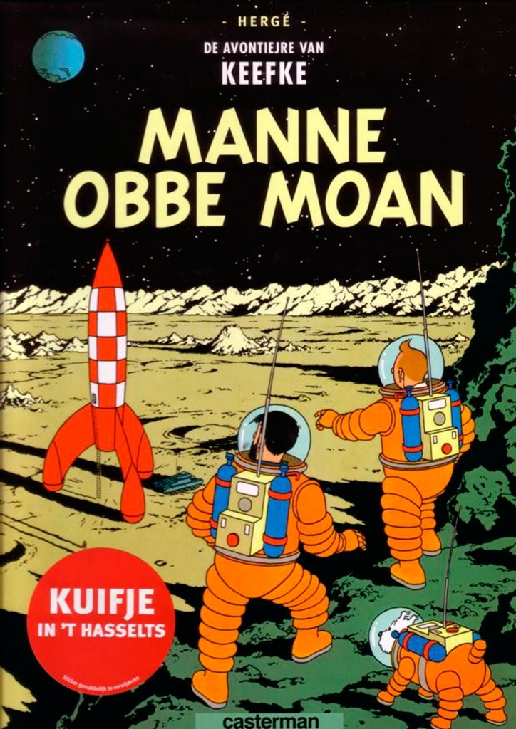 Kuifje Dialect Manne Obbe Moan (Hasselts)