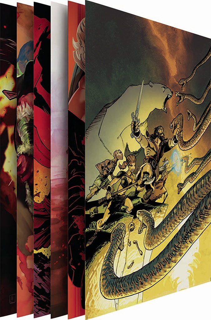 MIGHTY BARBARIANS VIRGIN VARIANT PACK