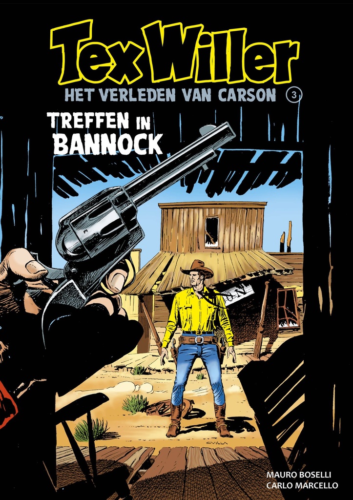 Tex Willer (zwartwit) 3 Het verleden van Carson 3 Treffen in Bannock