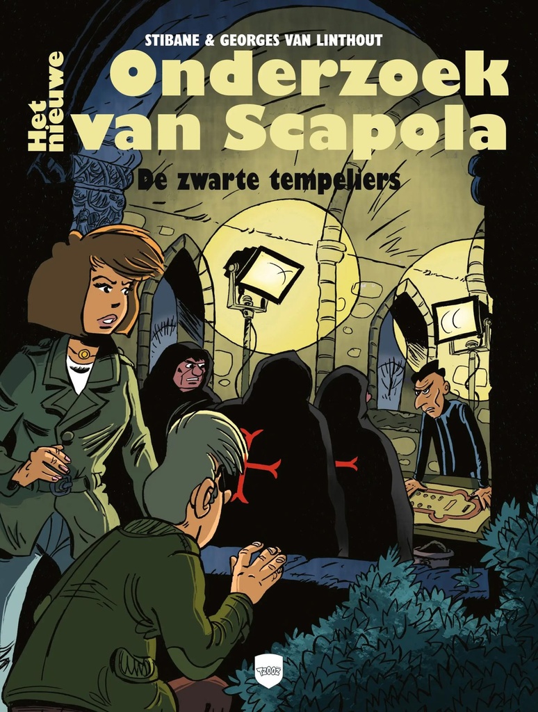 Het nieuwe onderzoek van Scapola 1 De zwarte tempeliers