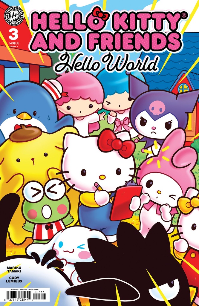 Hello Kitty Friends  Hello World  3 Cover A (Ganucheau)