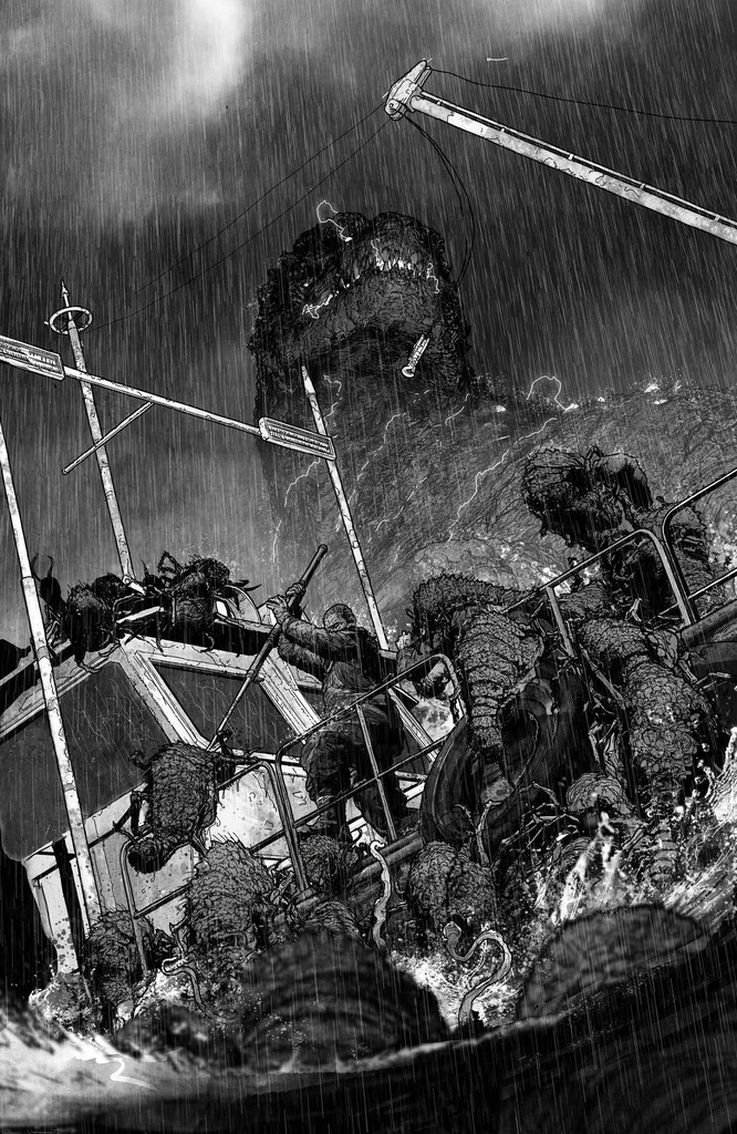 The Horror Godzilla [Kai-Sei Era] 3 VAR RI (10) (Jones B&W Full Art)