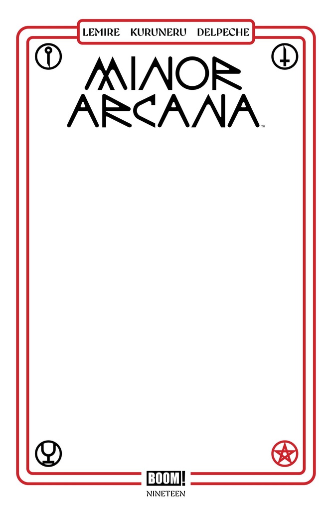 Minor Arcana 19 C Blank Sketch VAR