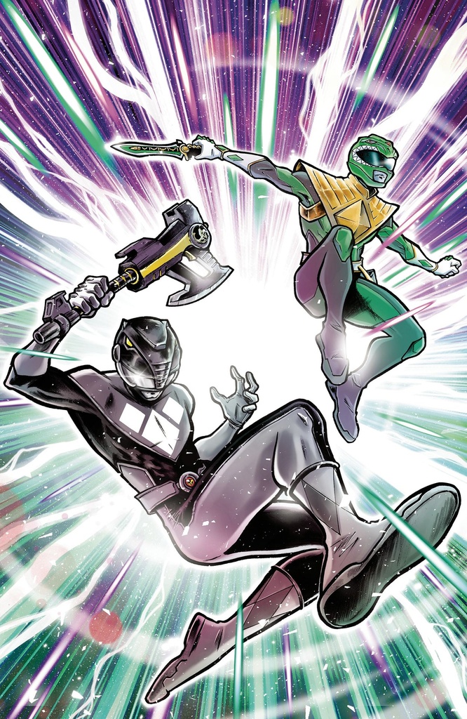 Mighty Morphin Power Rangers (2026) 5 E Foil VAR (Full Art  Foil  Di Gianfelice)