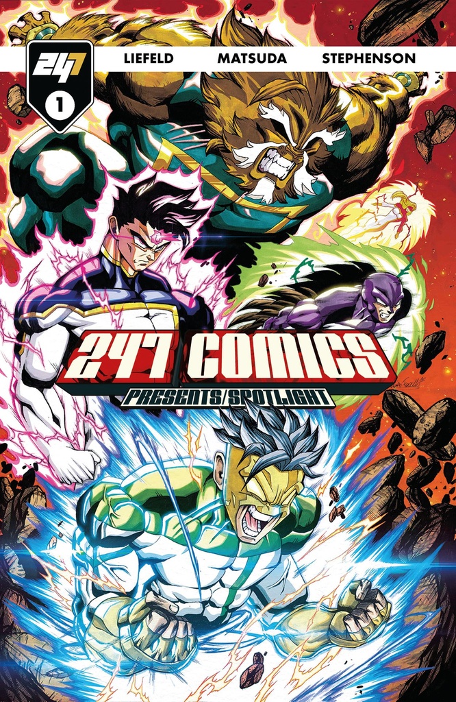 247 Comics Presents / Spotlight 1 Cover F - NEWMEN Manga Var