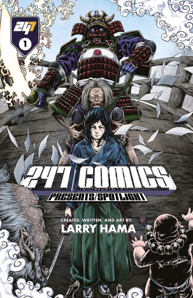 247 Comics Presents / Spotlight 1 Cover J - Demons Bridge Manga Var
