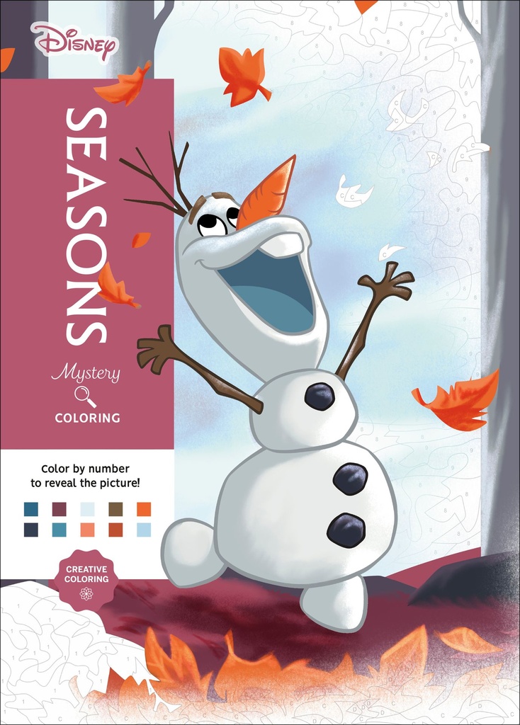 Disney Mystery Coloring  Seasons