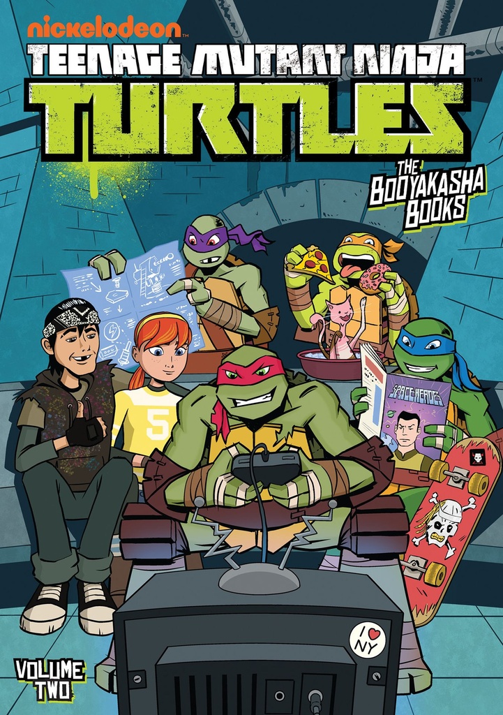 TMNT  Booyakasha Books  2