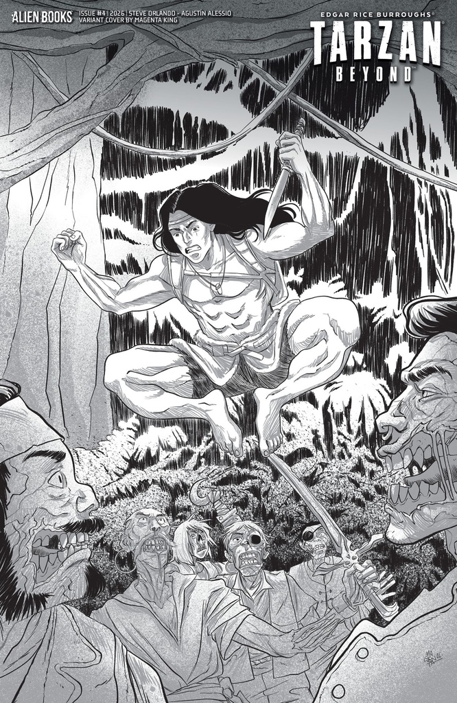 Tarzan Beyond 4 VAR D (King B&W)