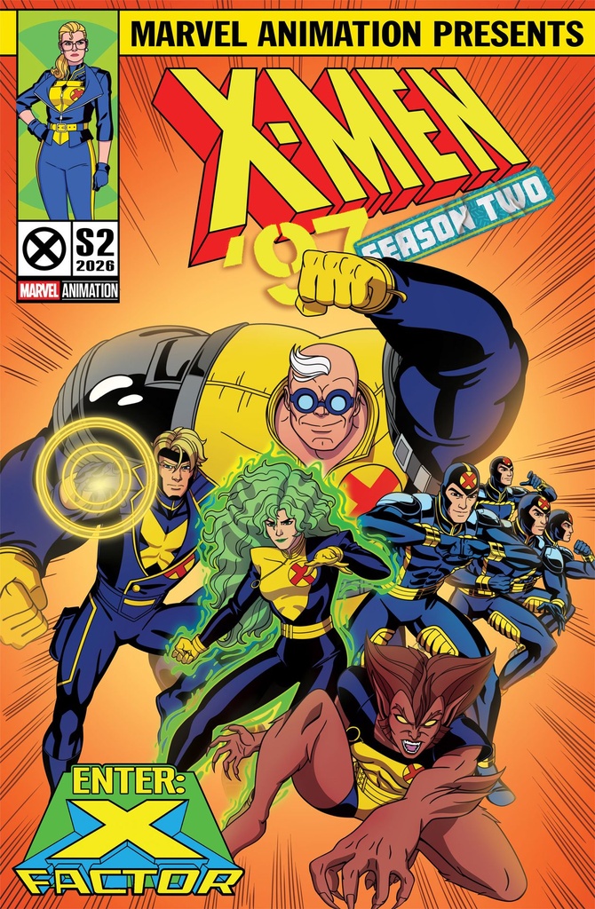 X-MEN 97  SEASON TWO 5 ANIMATION VARIANT