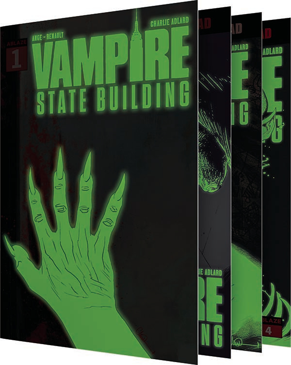 VAMPIRE STATE BUILDING GLOW IN DARK VAR COVER PACK