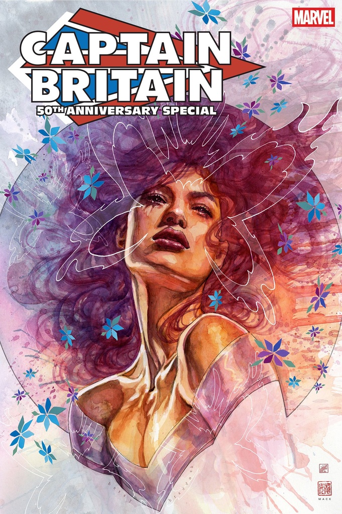 CAPTAIN BRITAIN 50TH ANNIVSPECIAL 1 DAVID MACK VARIANT