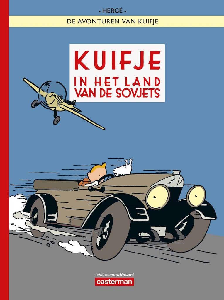 Kuifje in het land van de Sovjets in kleur SC