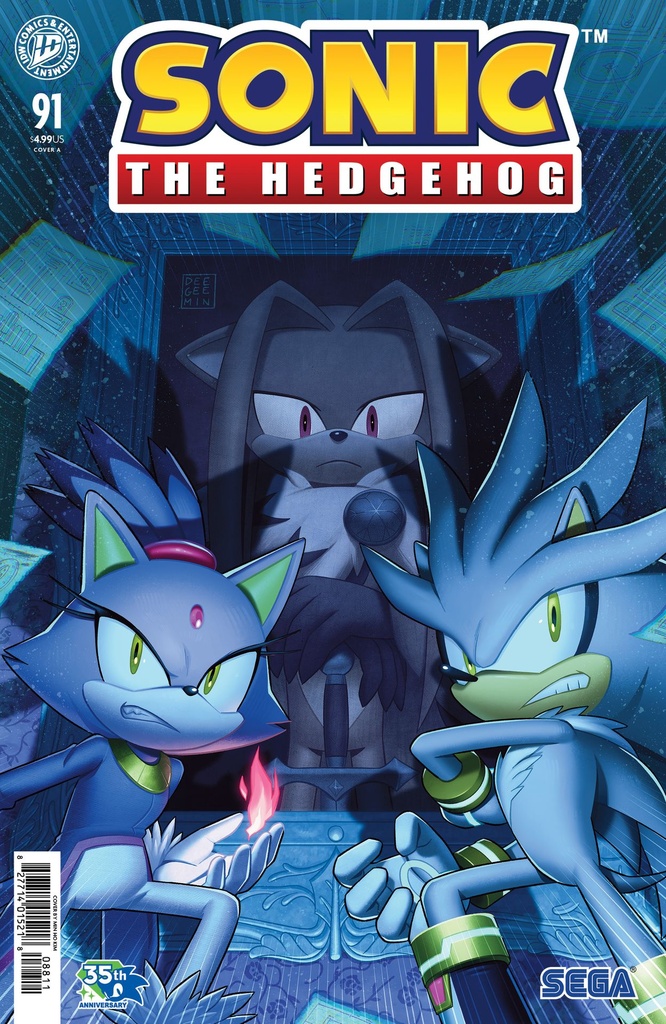 Sonic Hedgehog 91 Cover A (Kim)
