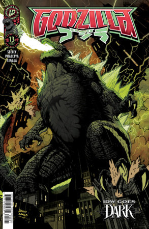 Godzilla [Kai-Sei Era] 13 VAR D (Earls IDW Goes Dark VAR)