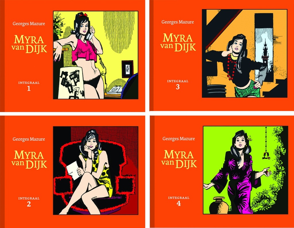 Myra van Dijk INTEGRAAL Set van 4 delen