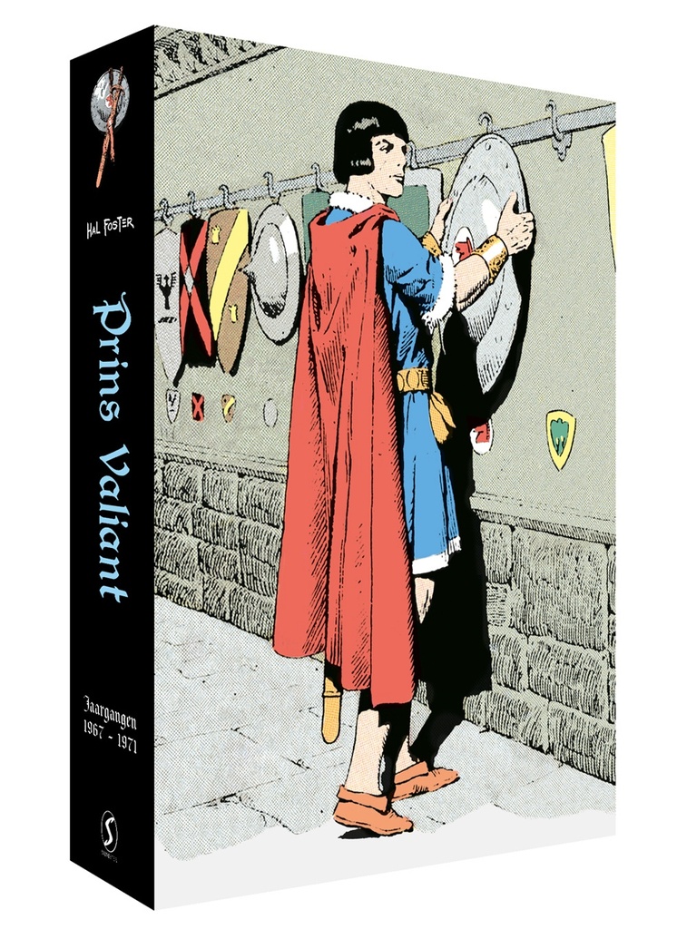 Prins Valiant HC VOLLE BOX 31-35 (1967-1971) + prent