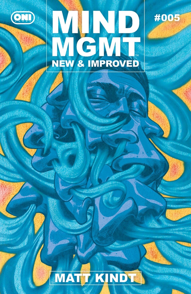 Mind MGMT New & Improved #5 Cover C Mike del Mundo Full Art