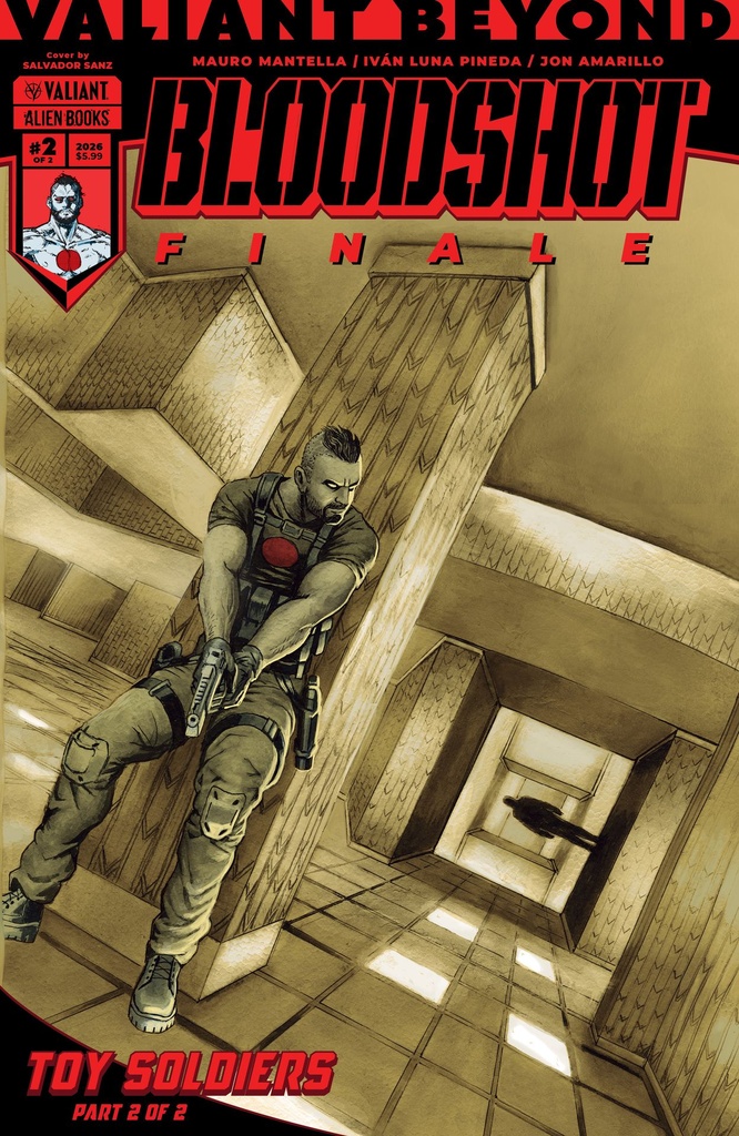 Valiant Beyond: Bloodshot #8--Toy Soldiers #2 Finale Cover A