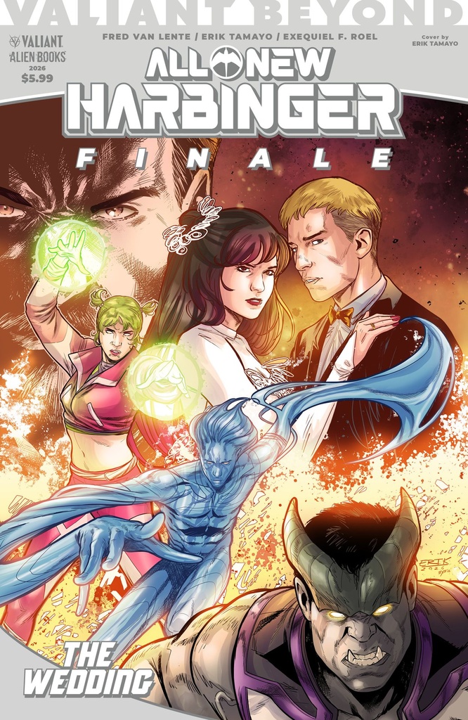 Valiant Beyond: All-New Harbinger Finale--The Wedding Cover