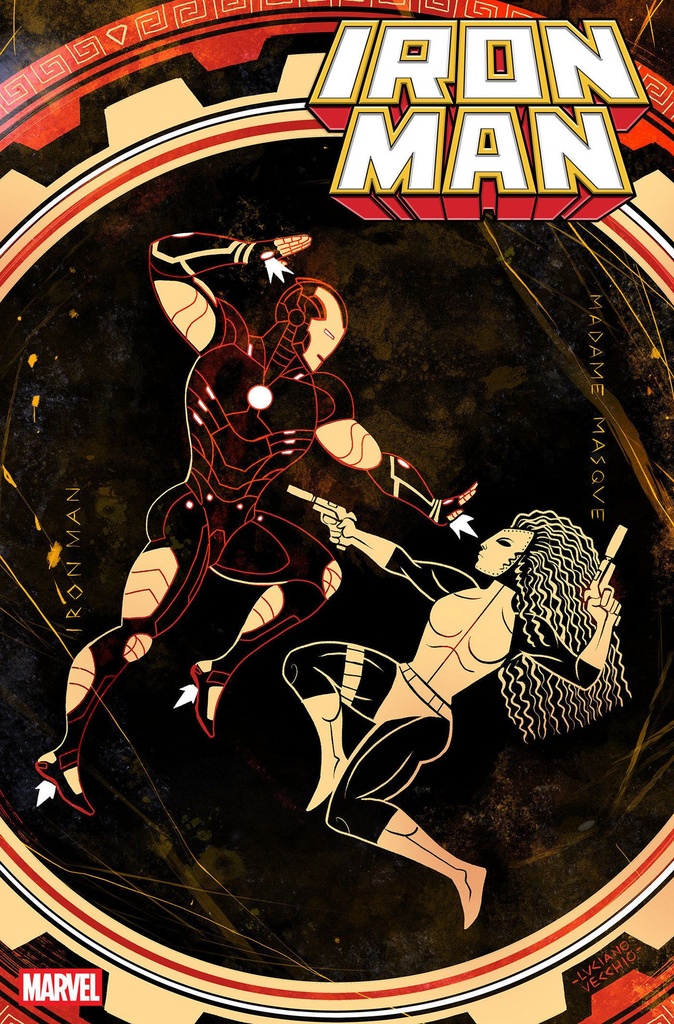 IRON MAN 10 LUCIANO VECCHIO ART STYLE VARIANT