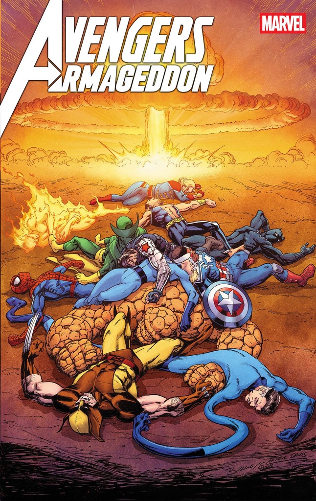 AVENGERS  ARMAGEDDON 5 MARK BAGLEY VARIANT