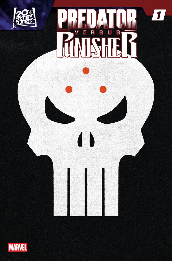 PREDATOR VS  PUNISHER 1 COVER E TEASER LOGO VARIANT