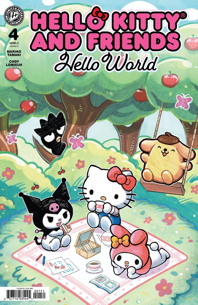 Hello Kitty and Friends: Hello World! #4 Variant RI (10) (Sa