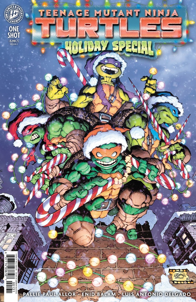 Teenage Mutant Ninja Turtles: Holiday Special Variant C (Rob
