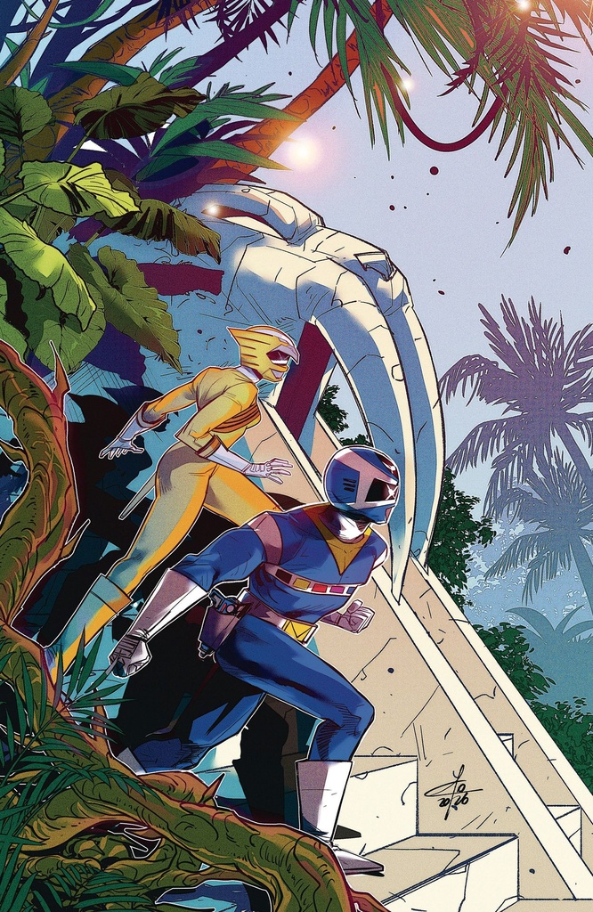 Power Rangers Unlimited #5 E 1:10 INCV Foil Variant (Full Ar